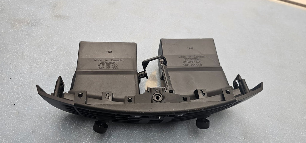 🔥03-07 CADILLAC CTS FRONT Center Dash Dual AC A/C HVAC Air Vent Heater Black