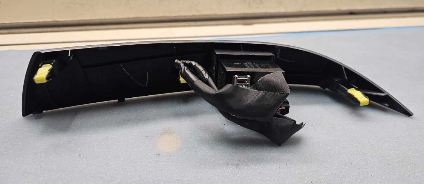🔥04-10 Sienna Dash Left Driver Defrost Light Door Switch Trim Bezel Panel Black