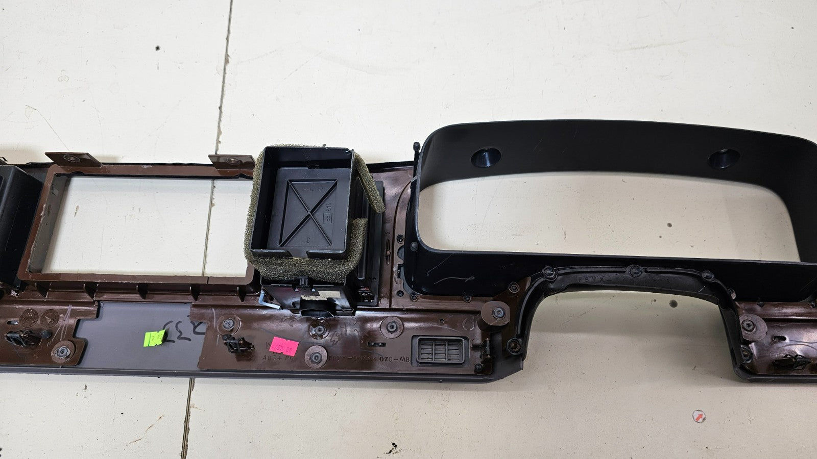 🔥98-02 Lincoln Town Car Dash Radio Trim Speedometer Cluster Wood Grain OEM