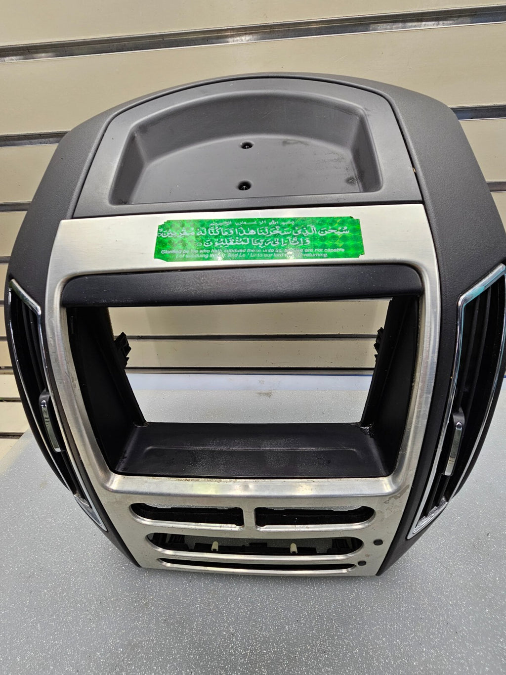 🔥07-10 Ford Edge Center Dash Bezel Radio Storage Climate Control Vents Silver