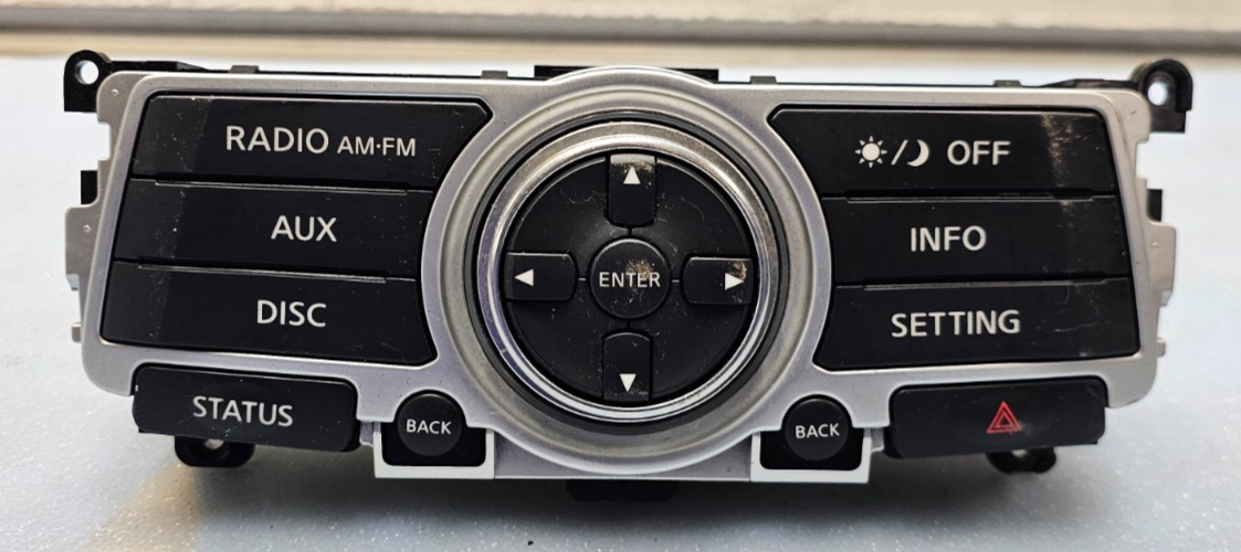 🔥08-13 Infiniti G37 EX35 G35 Dash AM FM Radio Stereo Navigation Control Panel