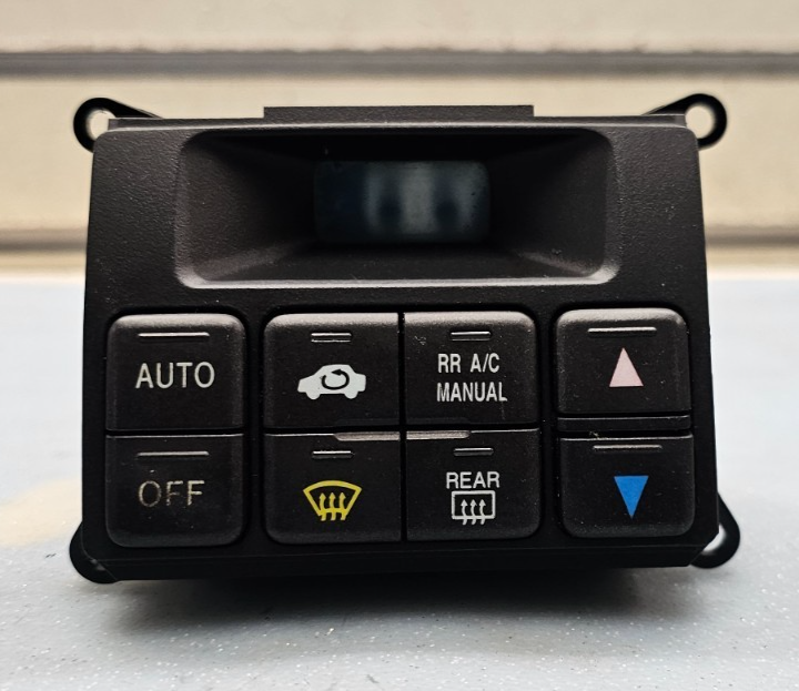 🔥01-06 Acura MDX Rear AC A/C HVAC Heater Climate Temperature Control Black