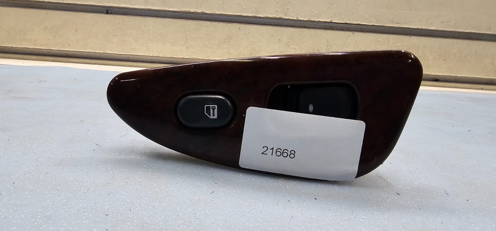 🔥04-07 Chevy Malibu Front Right Passenger Power Window Door Switch Lock Wood
