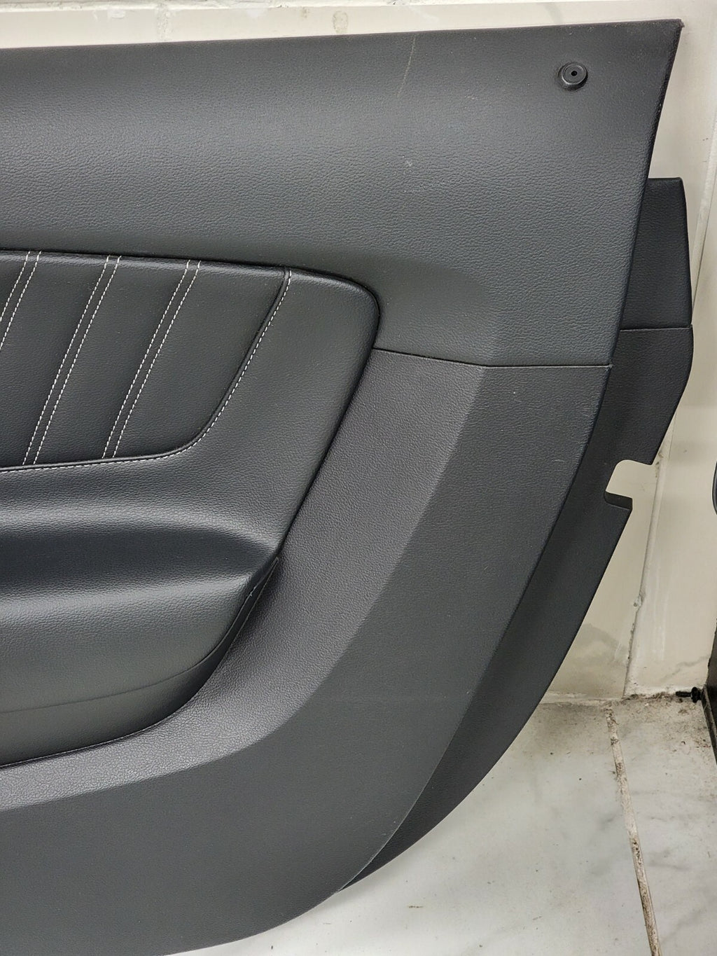 🔥15-20 Ford Mustang GT V6 EcoBoost left side Door Panel Black "Leather" SET OEM