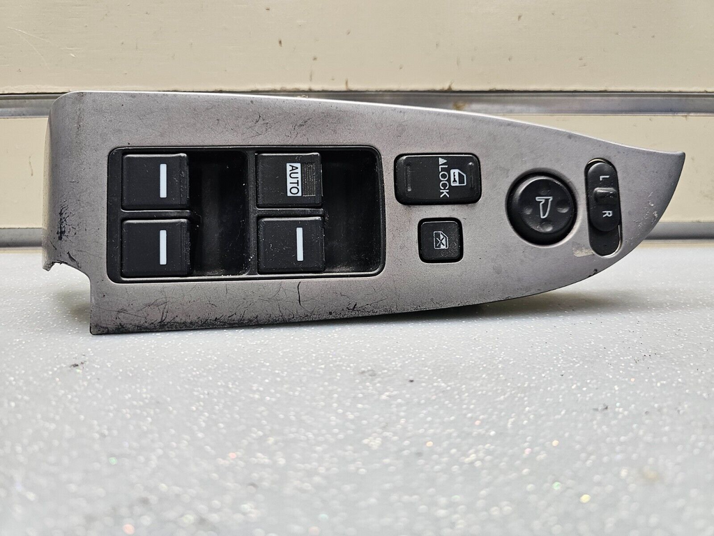 🔥05-10 Honda Odyssey Left Driver Door Power Window Switch LH Push Pull Silver