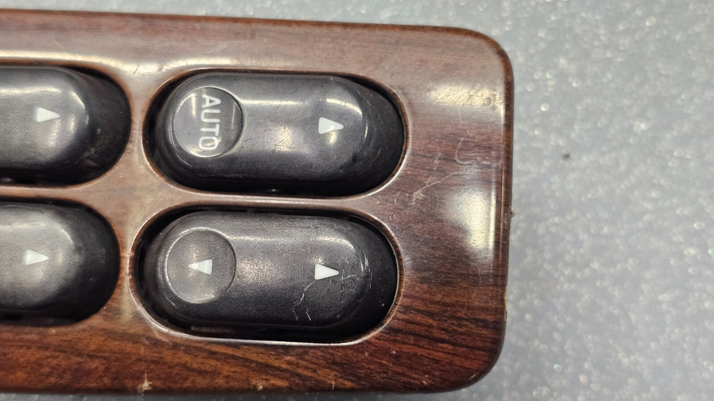 🔥00-07 Ford Taurus Left Driver Door Master Power Window Switch Assembly Wood