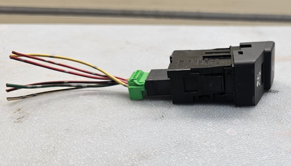 🔥05-07 Honda Odyssey Hazard Warning Flasher Light Switch Button Assembly Black