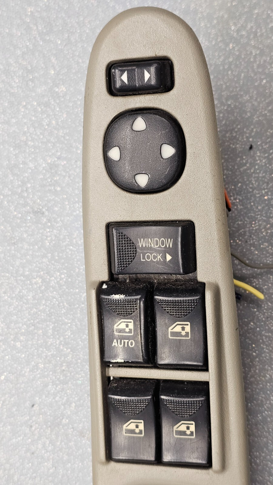 🔥02-07 Rendezvous Impala Left Driver Master Power Window Door Switch Lock Tan