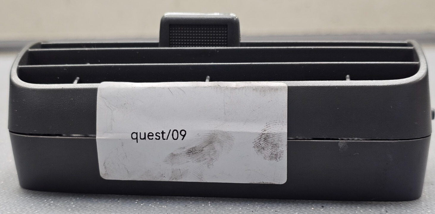🔥07-09 QUEST DASH LEFT DRIVER MASTER AC A/C AIR VENT HEATER PANEL GRILLE GRAY