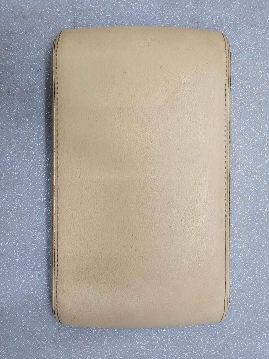 🔥03-05 LINCOLN AVIATOR FRONT CENTER CONSOLE LID COVER ARMREST LEATHER TOP TAN