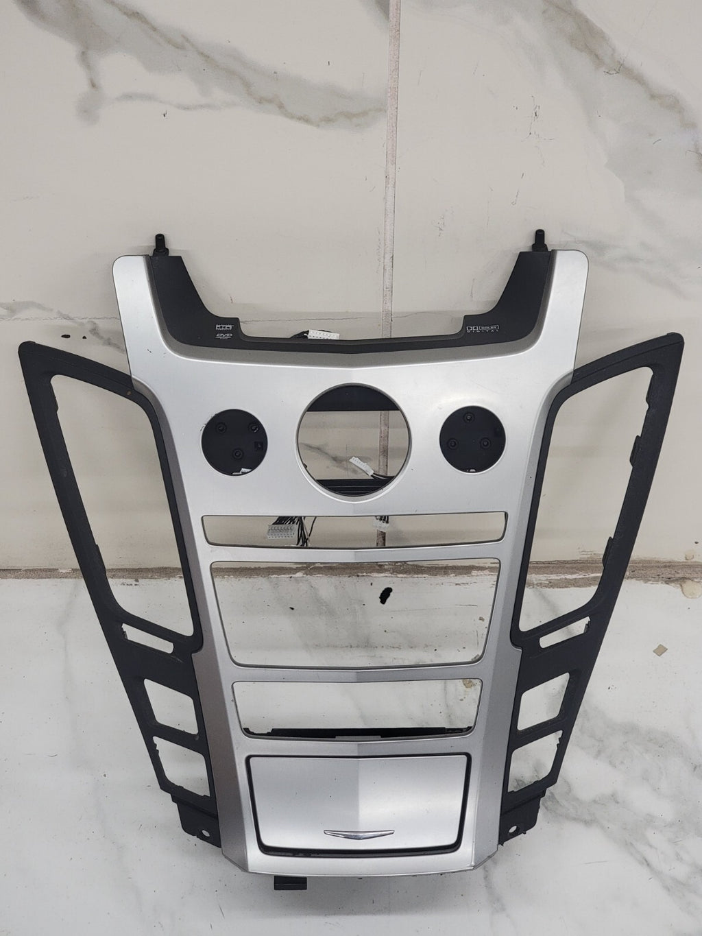 🔥2008-2013 Cadillac CTS Radio Control Panel trim bezel gray B44