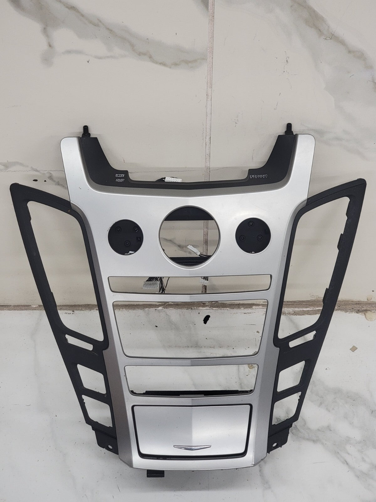 🔥2008-2013 Cadillac CTS Radio Control Panel trim bezel gray B44