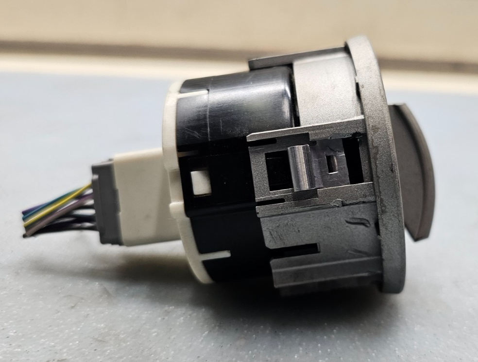 🔥08-12 Escape 08-11 Mariner Dimmer Headlight Fog Lamp Control Switch Silver OEM