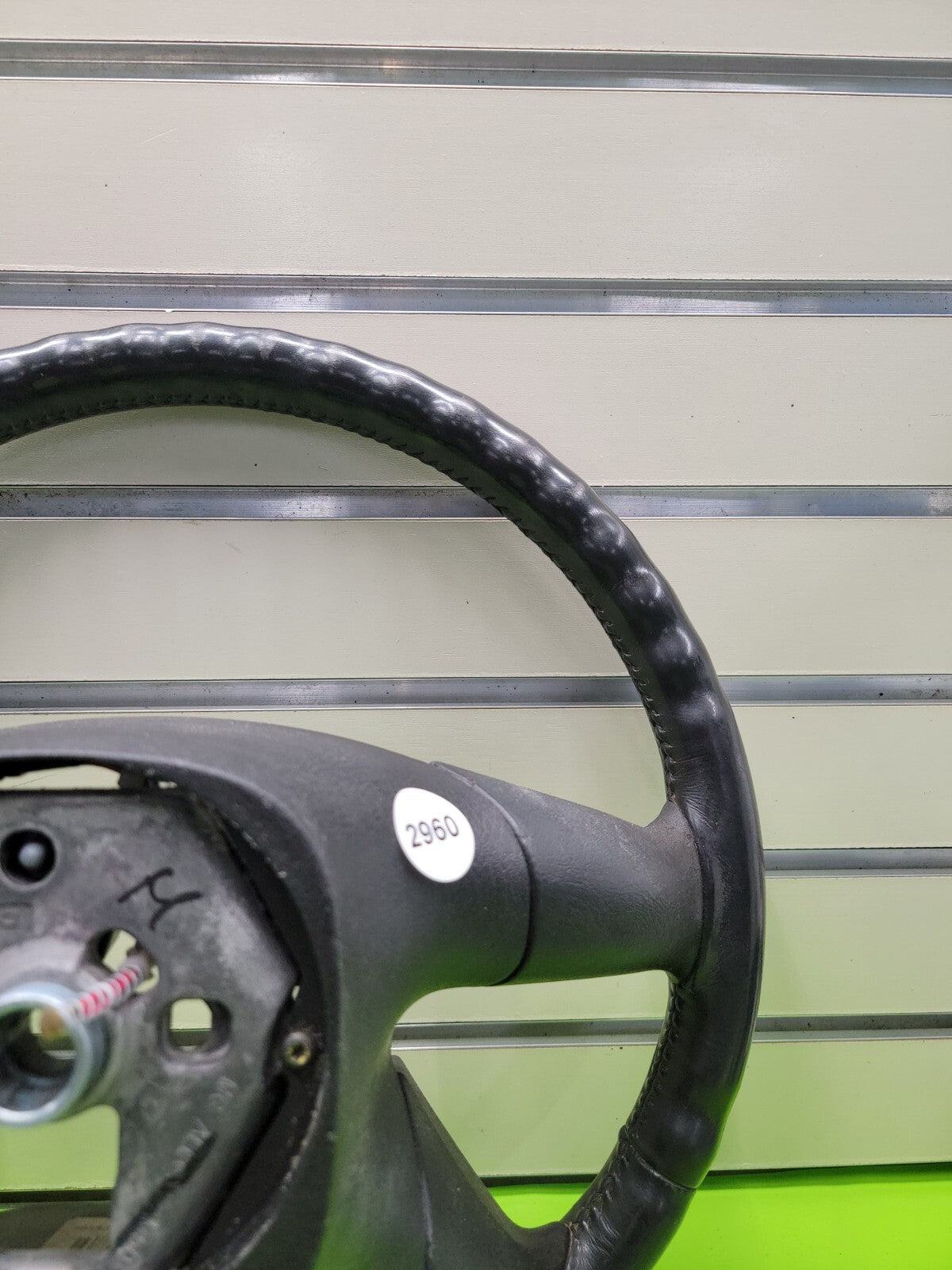 🔥03-06 SILVERADO SIERRA YUKON TAHOE SUBURBAN STEERING WHEEL LEATHER BLACK