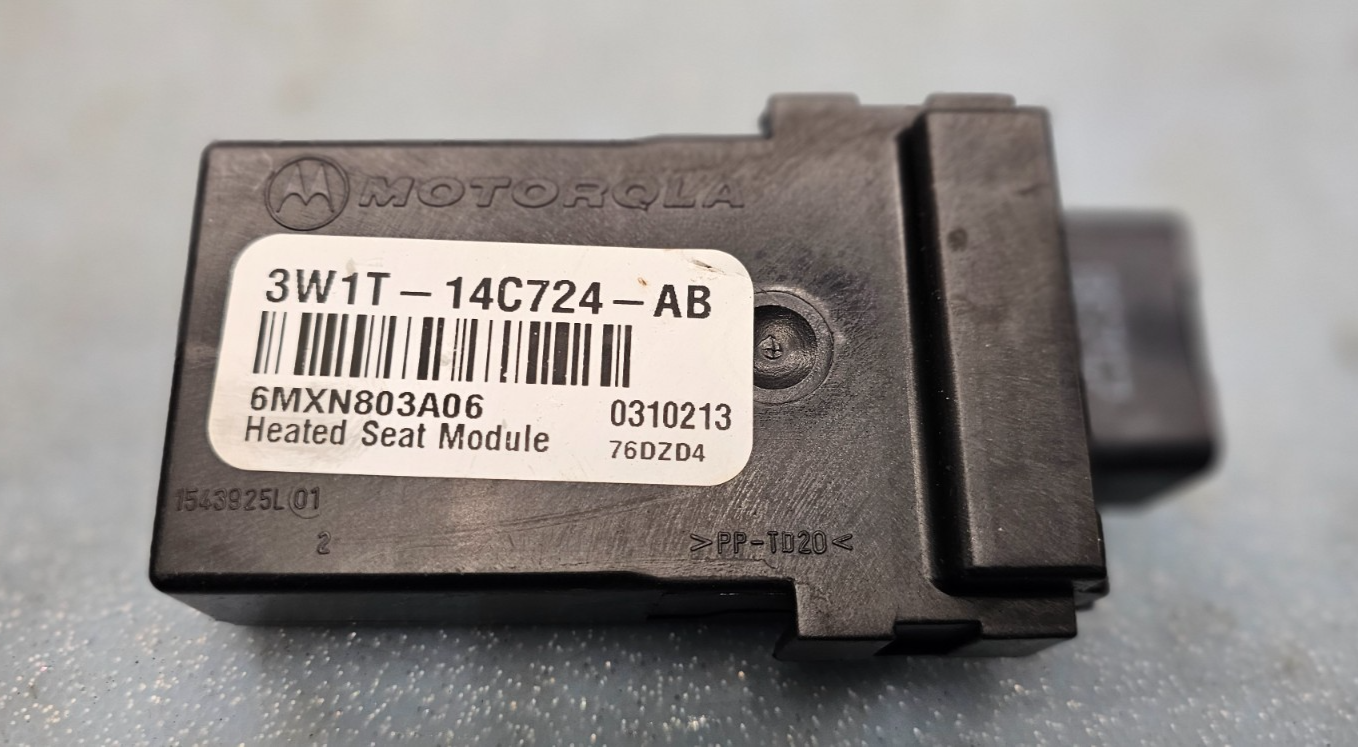 🔥03-11 Lincoln Town Car Control Heated Heat Heat Seat Module OEM BLACK