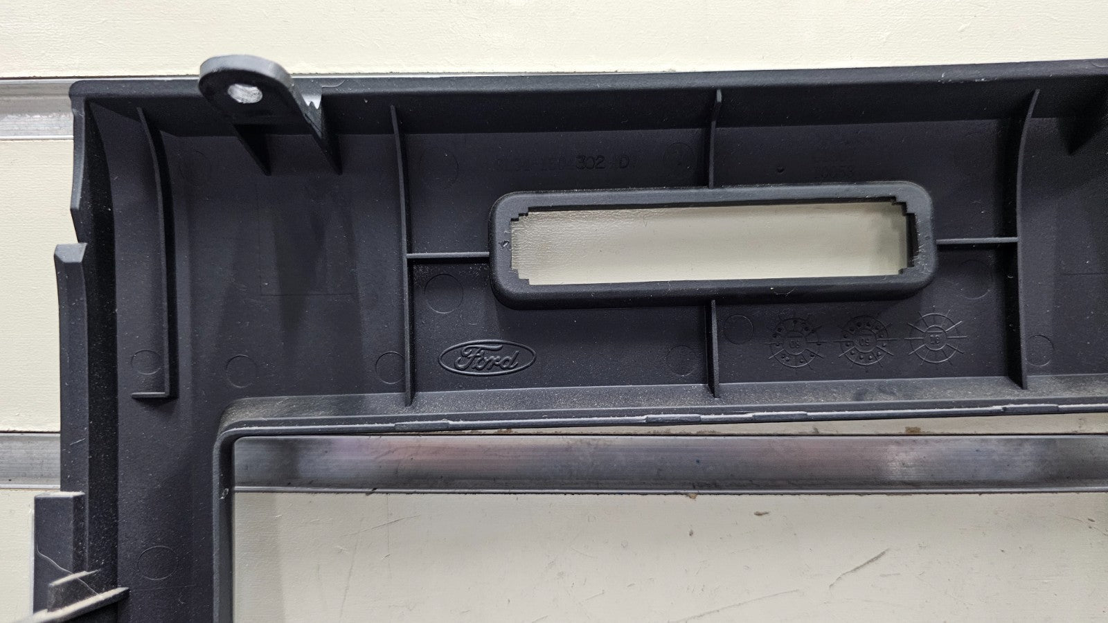 🔥09-12 FORD F150 Dash AM FM Radio Stereo Audio Climate Bezel Trim Panel Black