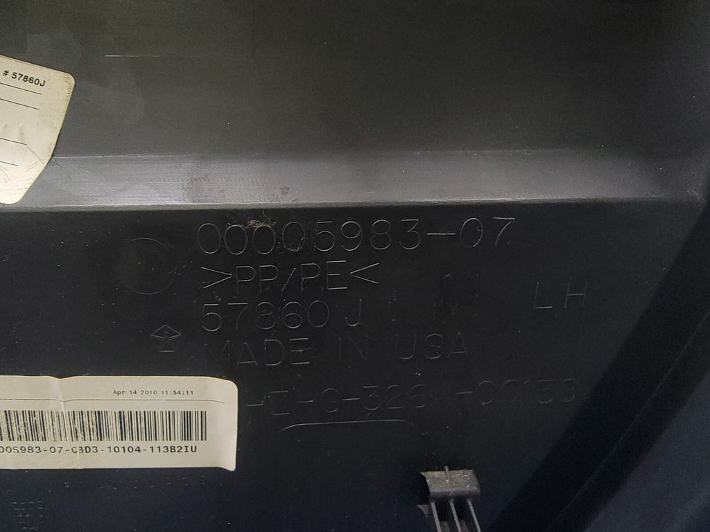 2013-2018 DODGE RAM 1500 REAR LEFT SIDE INTERIROR DOOR PANEL COVER TRIM OEM