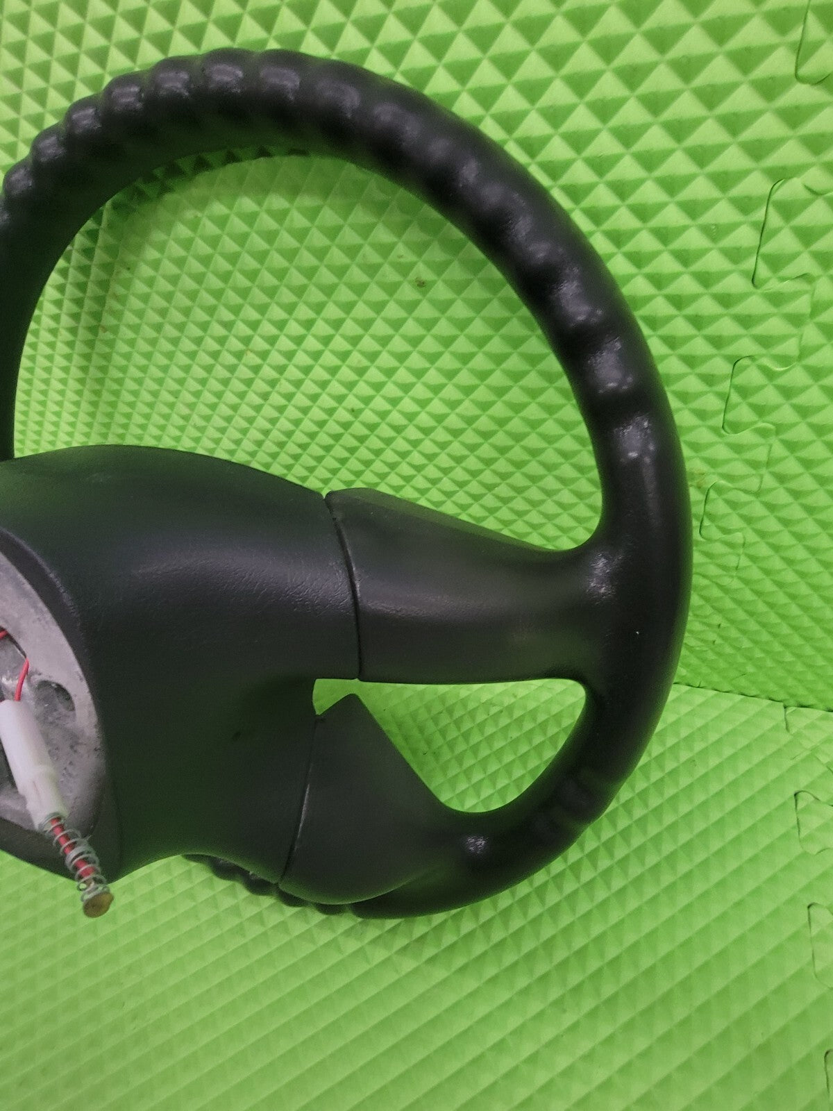 🔥03-06 SILVERADO SIERRA YUKON TAHOE SUBURBAN STEERING WHEEL LEATHER BLACK