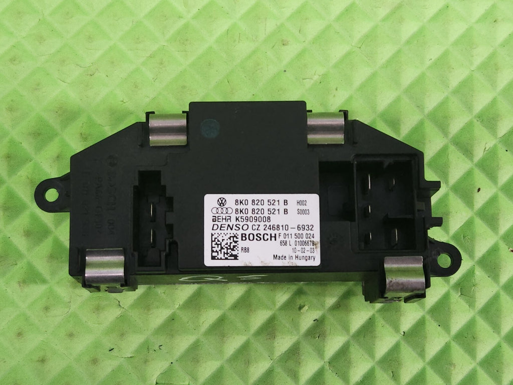 2008-2018 Audi A4 A5 B8 A8 Q5 S4 S5 S8 Blower Motor Control Resistor Fit GRAY
