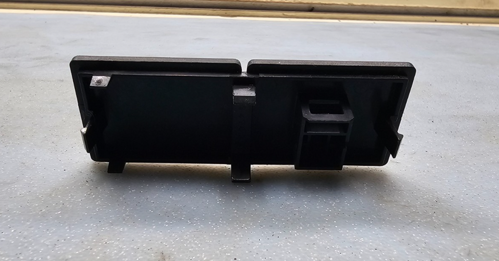 🔥95-00 Chevy GMC C/K Tahoe Suburban Blank Switch Instrument Panel Bezel 2 Spot