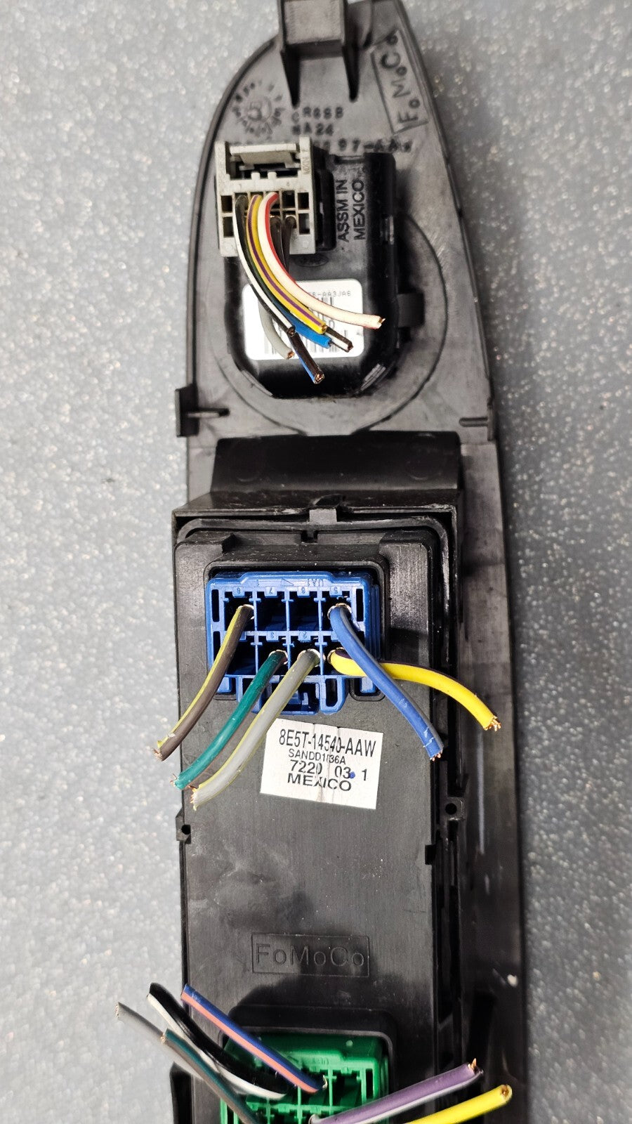 🔥06-09 Fusion Explorer Milan Left Driver Master Power Window Switch Black