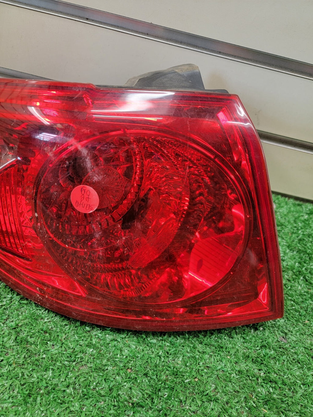 🔥07-09 Hyundai Santa Fe Tail Light Assembly Lamp Left Driver Chrome Outer OEM