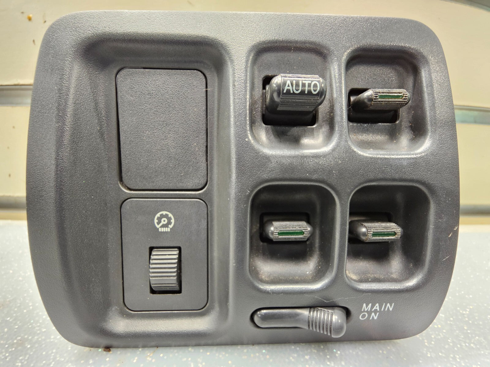 🔥97-01 HONDA CR-V LEFT DRIVER MASTER POWER WINDOW DIMMER CONTROL SWITCH OEM