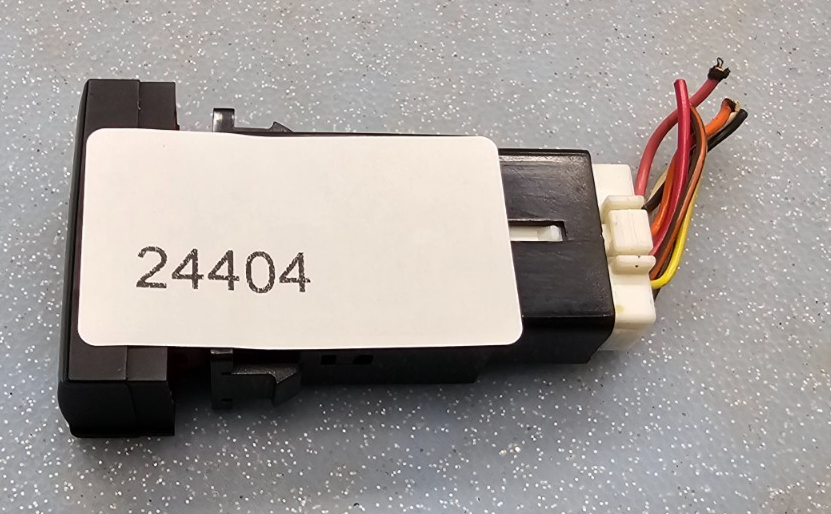 🔥07-09 SANTA FE HAZARD FLASHER EMERGENCY WARNING SWITCH OEM black