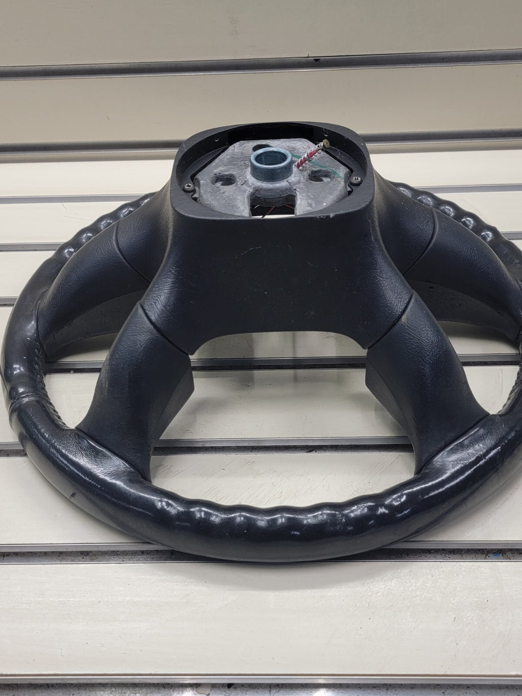 🔥03-06 SILVERADO SIERRA YUKON TAHOE SUBURBAN STEERING WHEEL LEATHER BLACK