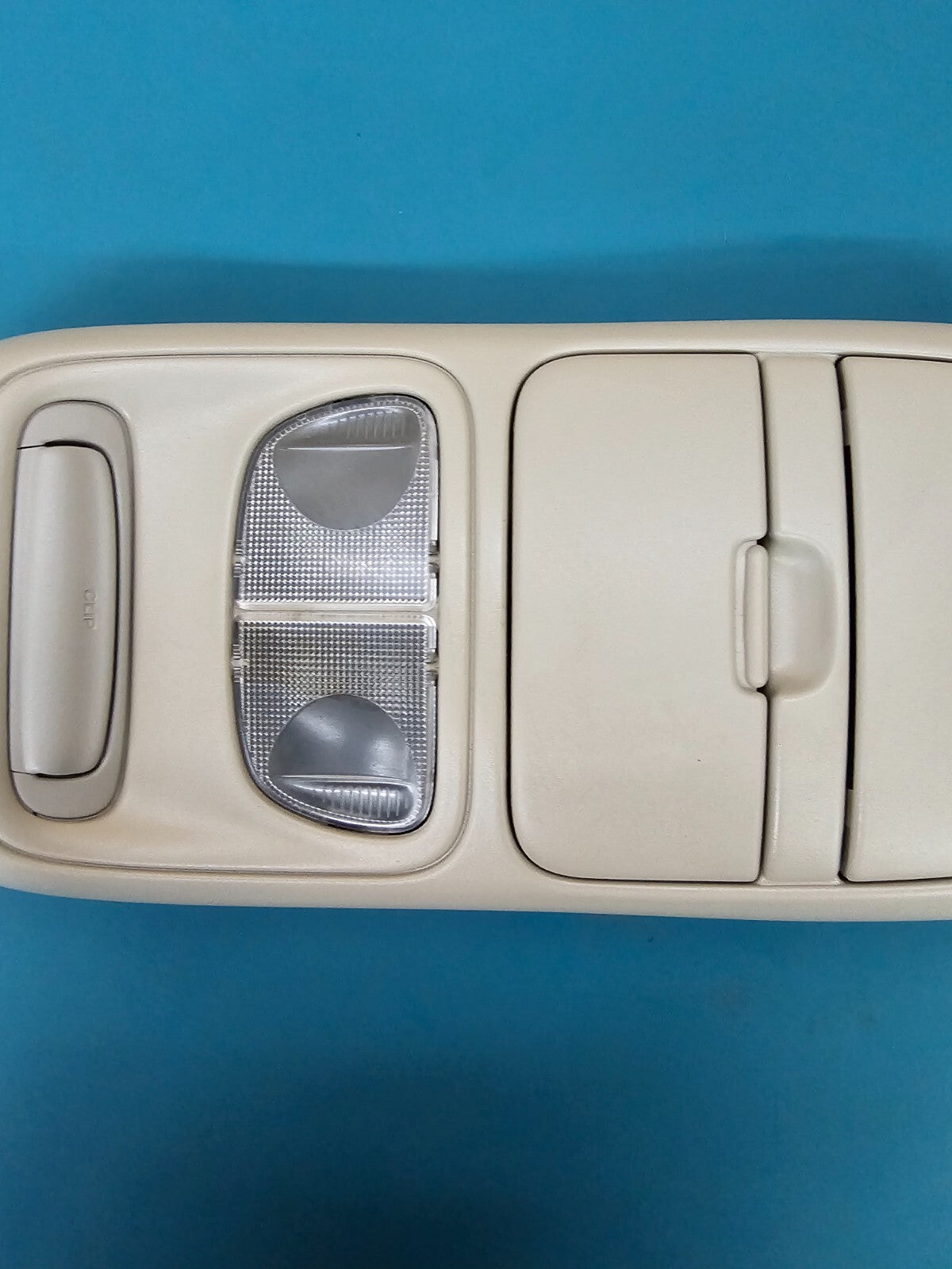 🔥99-04 Dodge Dakota Durango Sunroof Overhead Console DOME Map Light Storage TAN