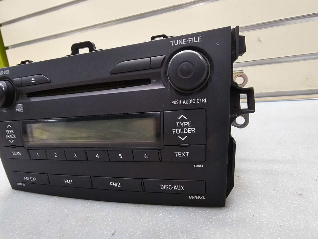 🔥09- 10 Toyota Corolla Radio AM FM MP3 CD Player Receiver 86120-02750 OEM