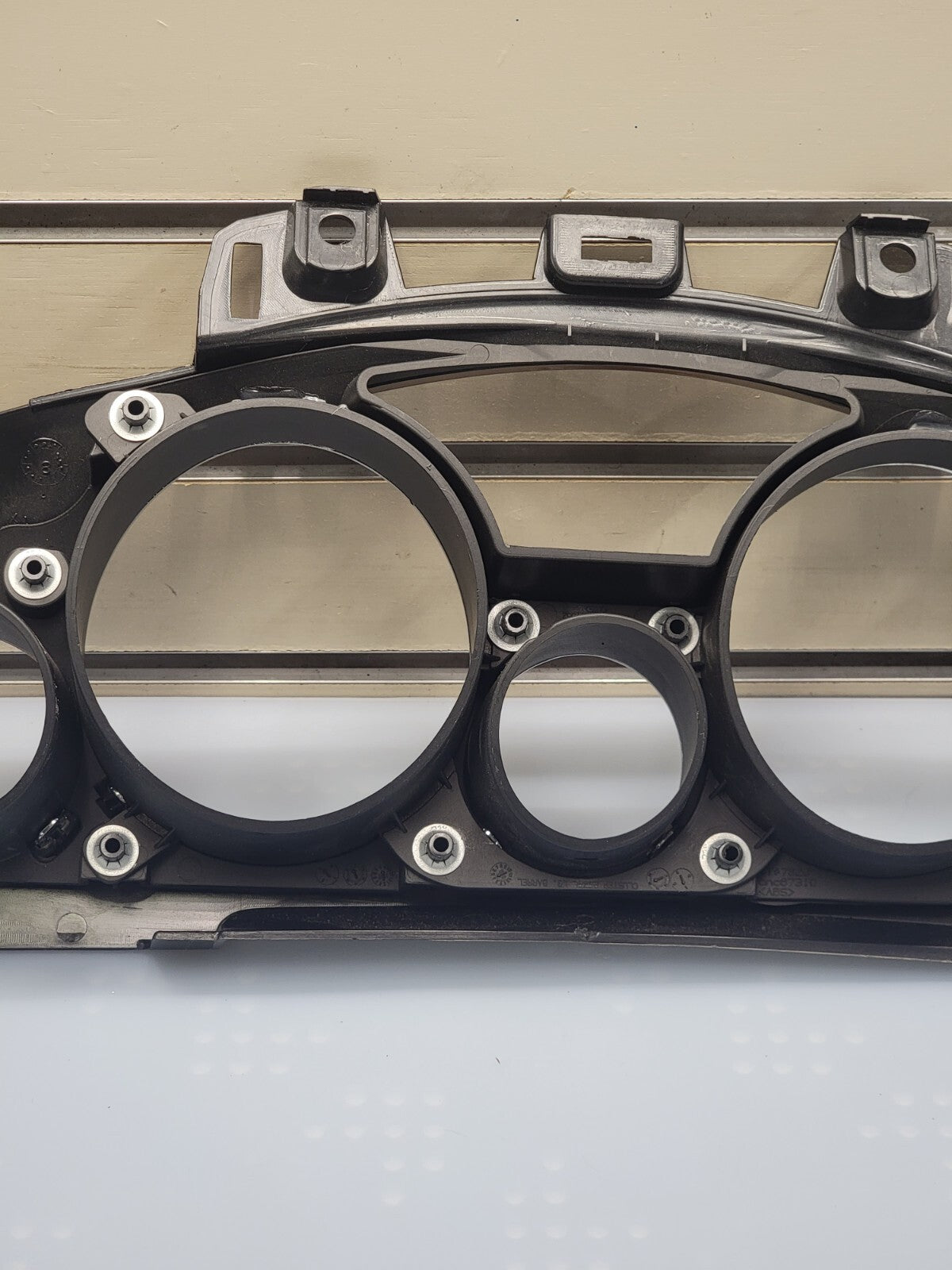 2008-2012 BUICK ENCLAVE SPEEDOMETER GAUGE CLUSTER TRIM BEZEL OEM woodgrain