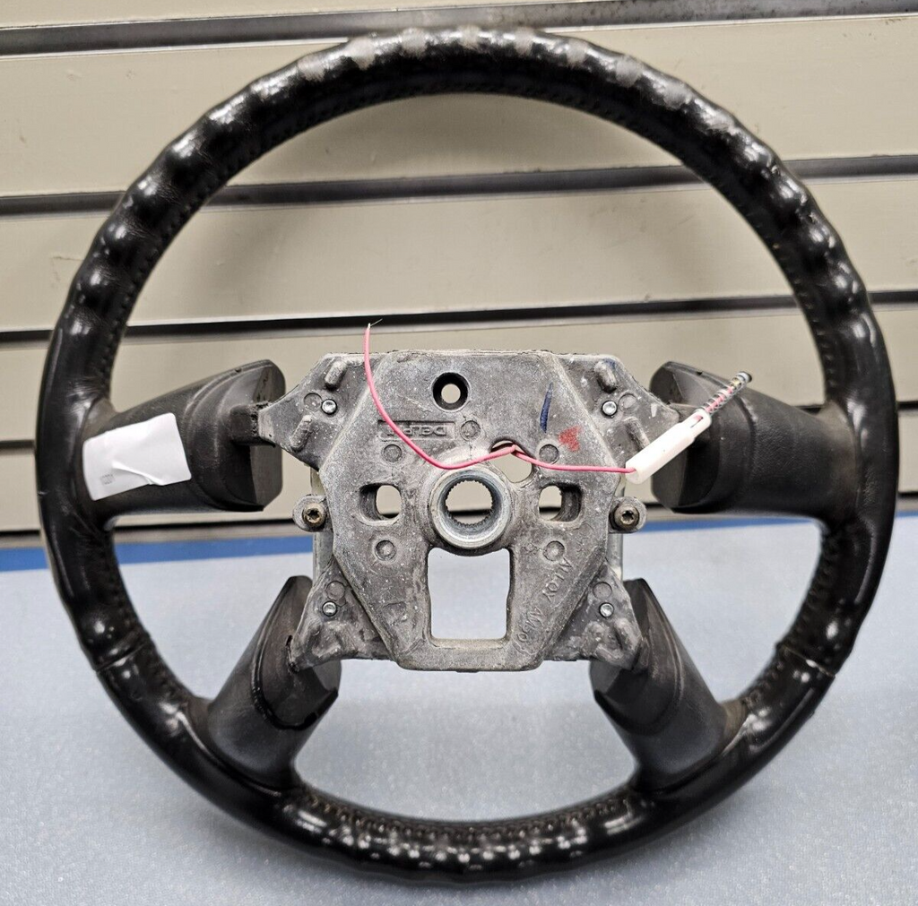 🔥03-06 Chevy Tahoe Yukon Escalade Left Driver Steering Wheel Column Cover BLACK