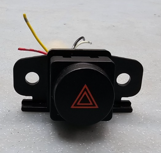 🔥04–15 Altima Maxima Rogue Hazard Emergency Warning Switch Assembly Black OEM