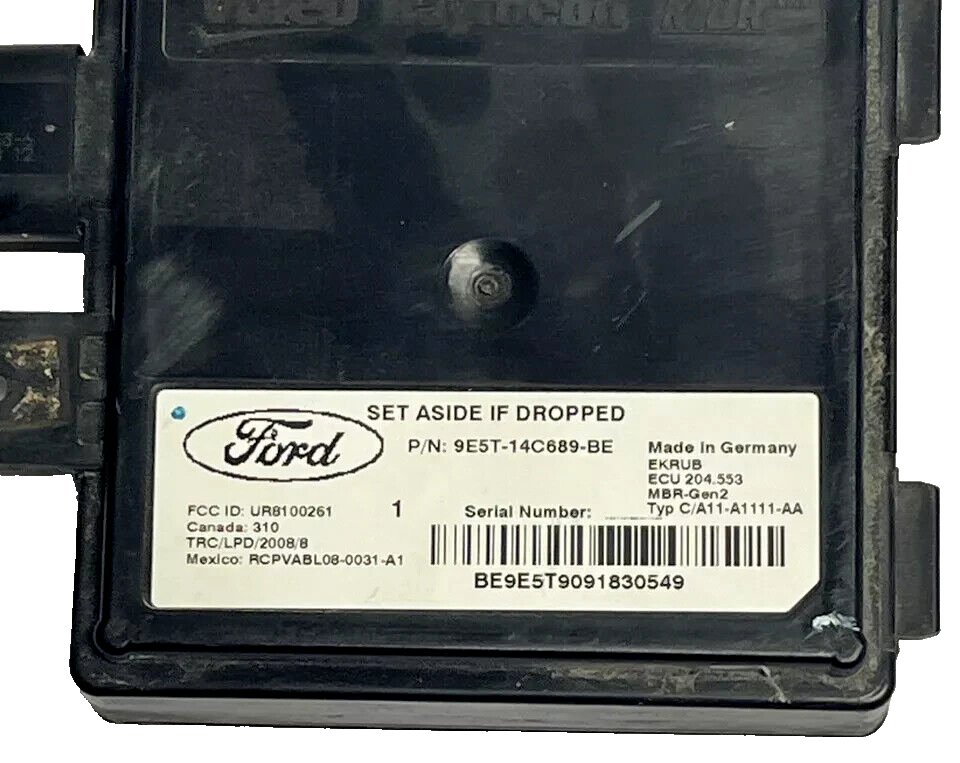 10-12 FUSION MILAN REAR BLIND SPOT POWER JUNCTION DETECTION SENSOR STOCK CONTROL