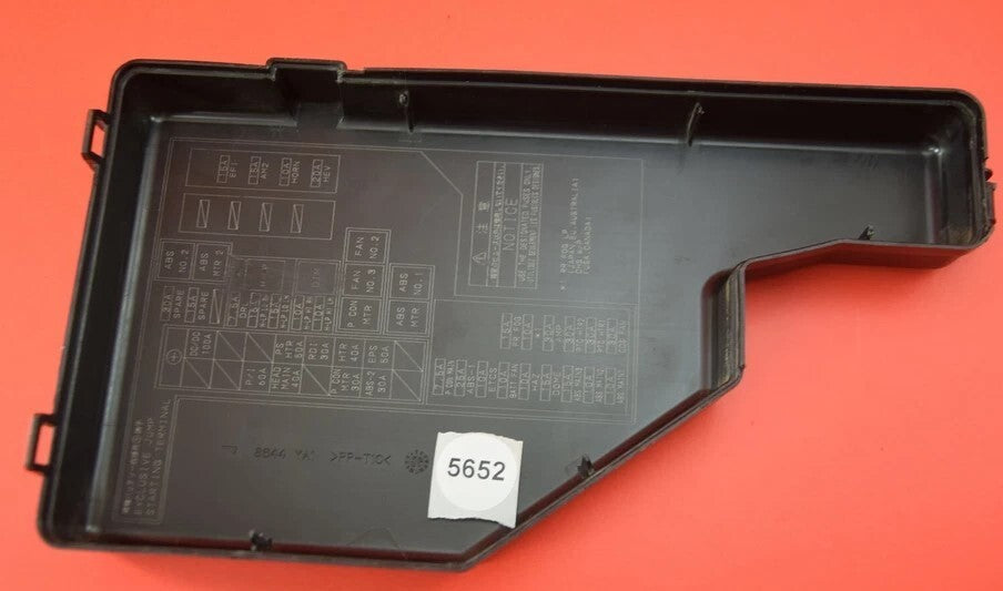 🔥04-09 TOYOTA PRIUS HYBRID MAIN FUSE BOX RELAY PLASTIC COVER TRIM BLACK OEM