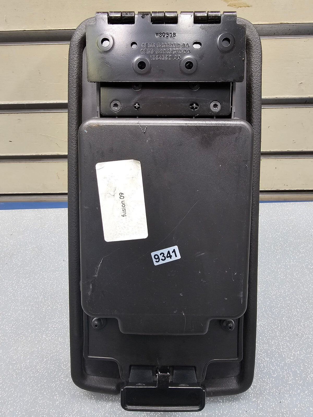 🔥06-09 Fusion Milan Center Console Lid Armrest Cover Top Pad Storage Black OEM