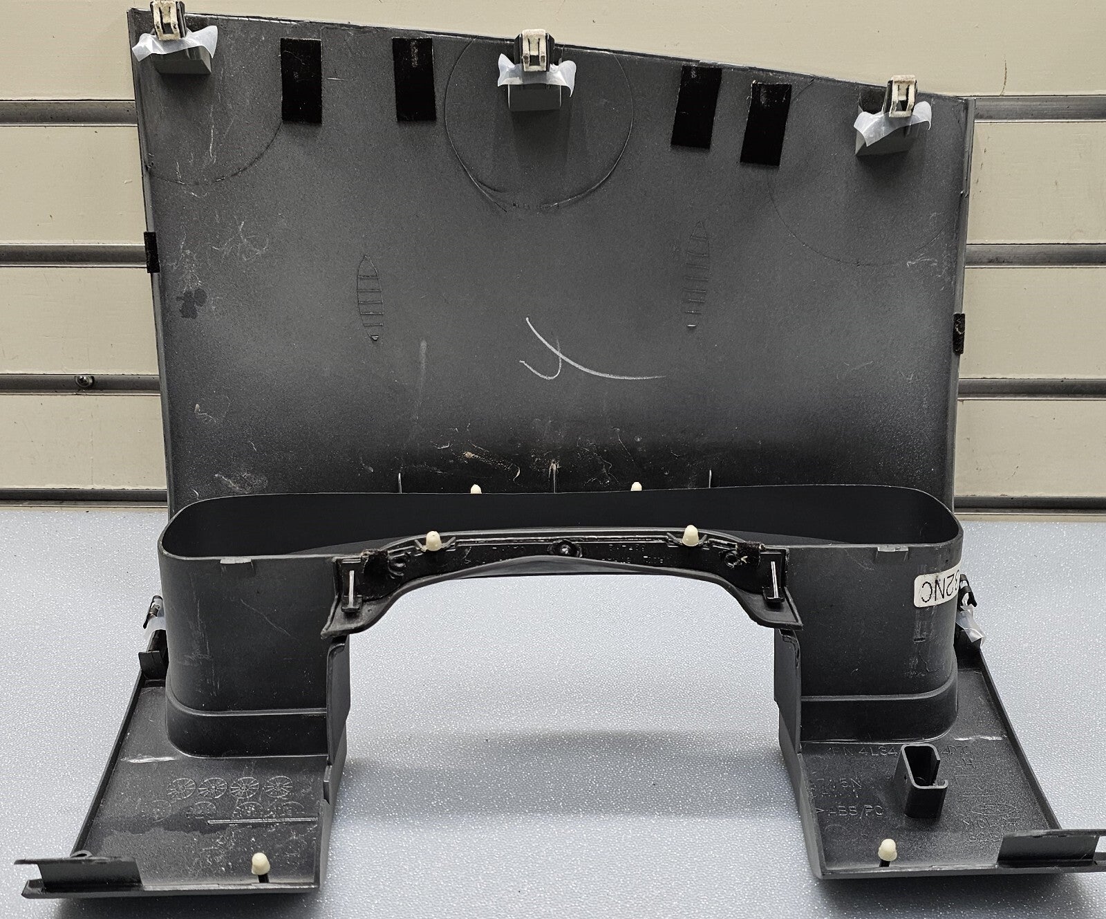 🔥04-08 Ford F-150 Dash Instrument CLUSTER Bezel Speedometer Gauge Trim GRAY C14