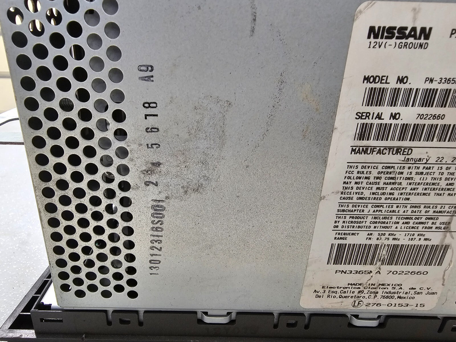 🔥2013 - 2014 Nissan Sentra AM FM CD Radio Receiver OEM LKQ