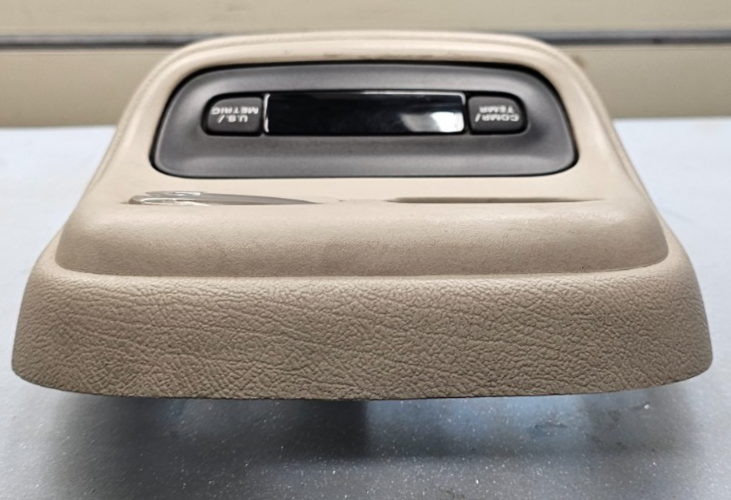 🔥94-97 Dodge RAM Front Overhead Console DOME Map Light Lamp Roof Storage Tan