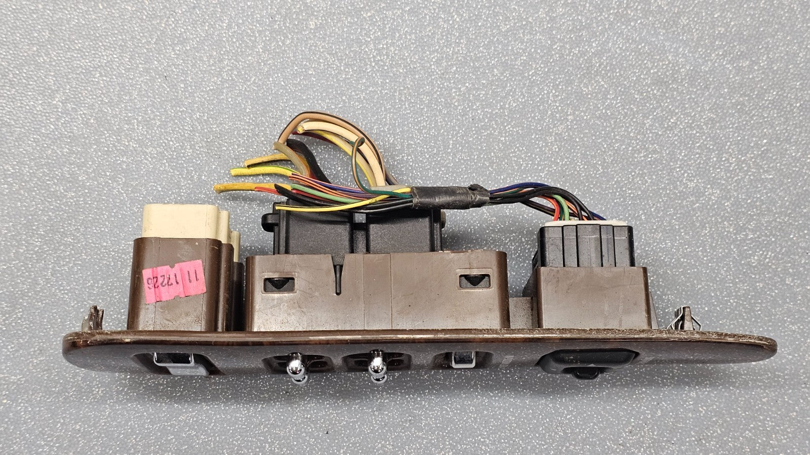 🔥98-02 LINCOLN TOWN CAR LEFT DRIVER MASTER POWER WINDOW SWITCH ASSEMBLY WOOD