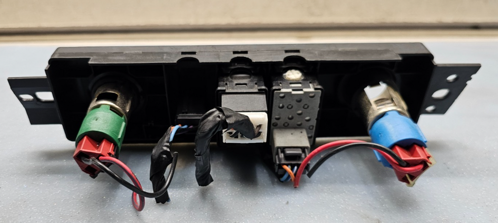 🔥97-01 Jeep Cherokee XJ Rear Wiper Defrost Switch Control Black