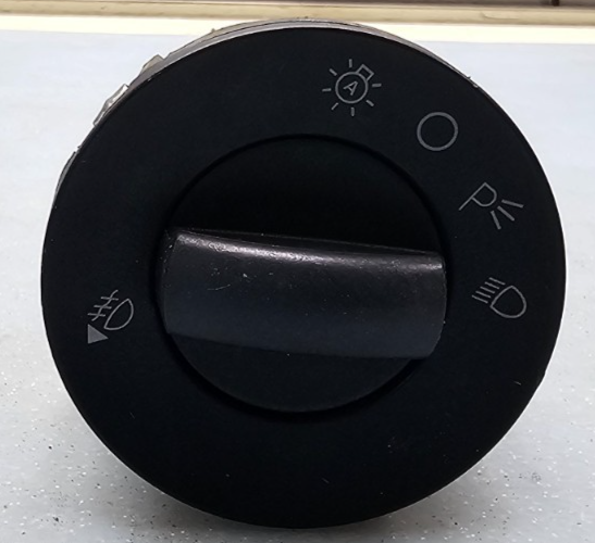 🔥08-10 Ford  F250 F350 F450 F550 Headlight Head  Light Lamp Switch Fog Black