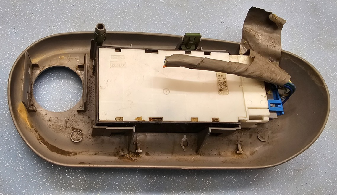 🔥97-05 Buick Park Avenue Left Driver Powered SEAT Adjuster Switch Assembly Tan