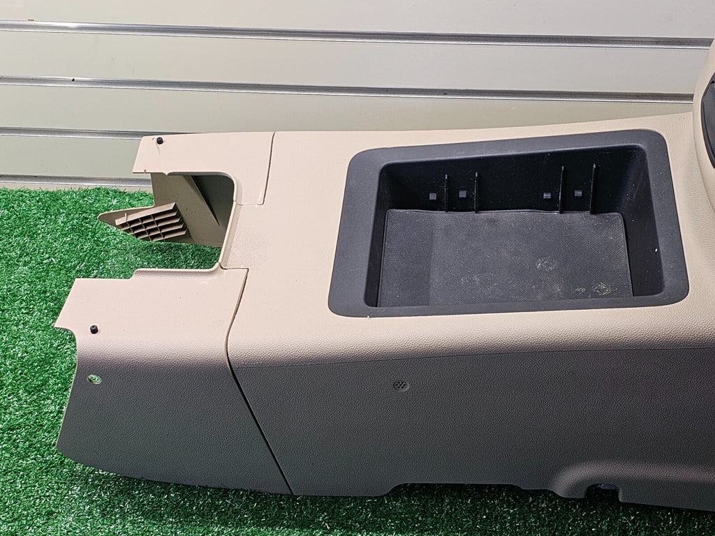 🔥07-13 CHEVY SILVERADO GMC SIERRA Floor Center Console Armrest Assembly TAN