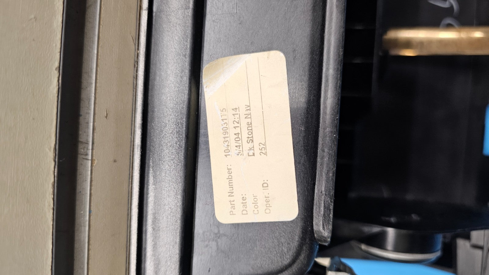 🔥03-05 Lincoln Aviator Radio Navigation Door Dash Trim Bezel Panel Wood B79