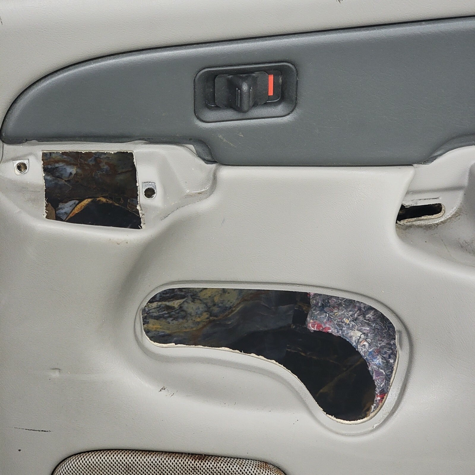 🔥99-06 Silverado SIERRA Door Panel Rear RIGHT /No Arm LIGHT GRAY G-H2 D7
