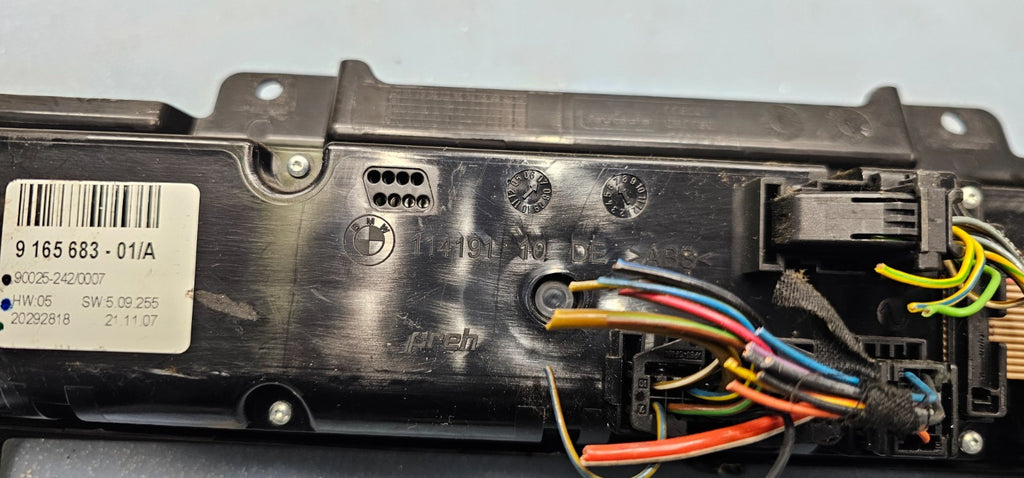 🔥07-10 BMW X5 E70 Dash AC Heater Climate Temperature HVAC Control Panel OEM