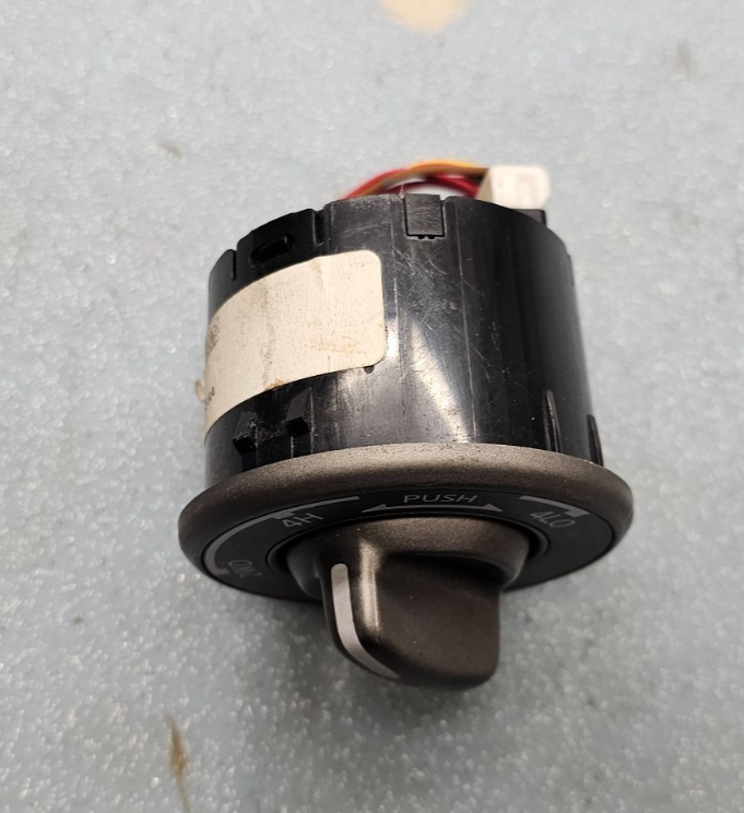 🔥04-07 Titan 4x4 2wd Transfer Case Control Push Pull Switch Assembly Black