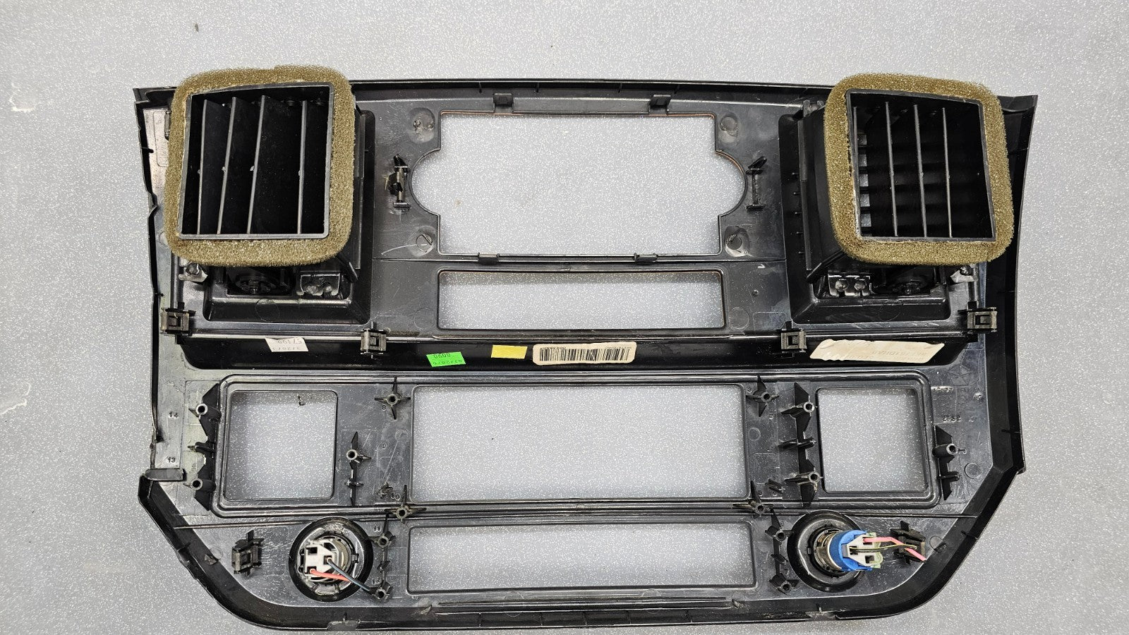 🔥06-08 Dodge RAM Dash RADIO Stereo Bezel Climate Trim Panel Grey/woodgrain